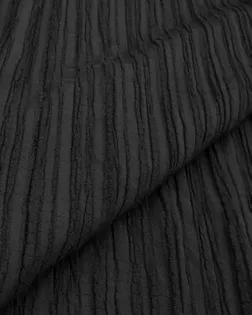 Купить Ткань Блузочные черного цвета из вискозы Плательный крэш LORENZO арт. ПЛ-423-12-23933.012 оптом в Набережных Челнах
