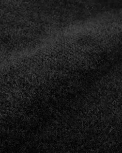 Купить Джерси для одежды черного цвета Трикотаж жаккард с ворсом арт. ЖКТО-15-5-24011.005 оптом в Череповце