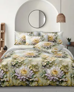 Сатин 50s принт 5D, 100%хб, 250см,115+/-5гр/м, диз. (BR-04) арт. СНБЛ-17-1-Б00681.002