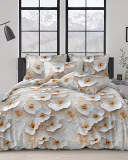 Сатин 50s принт 5D, 100%хб, 250см,115+/-5гр/м, диз. (BR-08) арт. СНБЛ-21-1-Б00681.006