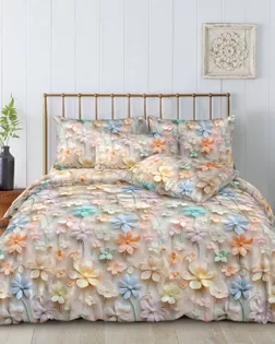 Сатин 50s принт 5D, 100%хб, 250см,115+/-5гр/м, диз. (BR-10) арт. СНБЛ-23-1-Б00681.008