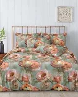 Сатин 50s принт 5D, 100%хб, 250см,115+/-5гр/м, диз. (BR-17) арт. СНБЛ-30-1-Б00681.015