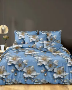 Сатин 50s принт 5D, 100%хб, 250см,115+/-5гр/м, диз. (BR-18) арт. СНБЛ-31-1-Б00681.016