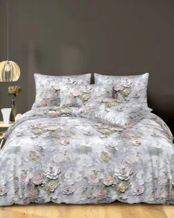 Сатин 50s принт 5D, 100%хб, 250см,115+/-5гр/м, диз. (BR-CZ-02) арт. СНБЛ-34-1-Б00681.019