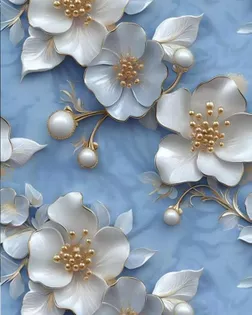 Тенсель 60s принт 5D, 250см,115+/-5гр/м, (BRT-18) арт. ТНСЛ-204-1-Б00654.006