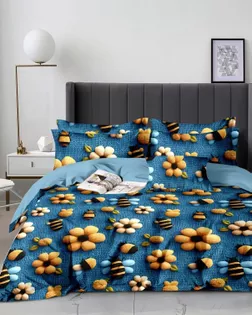 Сатин 50s принт 5D, 100%хб, 250см,115+/-5гр/м, диз. (CZ-01) арт. СНБЛ-39-1-Б00681.024