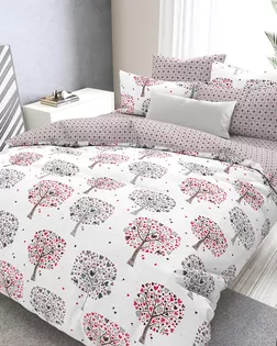 Поплин 220 ш. 105 гр. ДЕРЕВО ЖЕЛАНИЙ рис. 28552/1 арт. ПУ-1352-1-1512.088