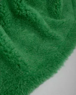 Купить Одежные ткани зеленого цвета из Беларуси Шерстяной мех арт. МХ-40-23-20554.022 оптом в Череповце