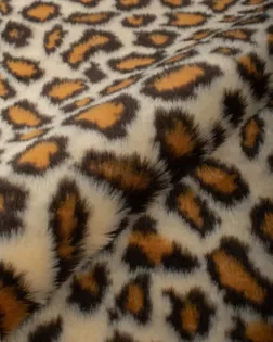 Купить Мех  принт "Леопард" крупный 9мм. арт. МХ-77-1-21334.003 оптом в Алматы