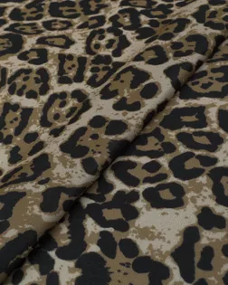 Купить Ткань джерси цвета мультиколор с узором животный принт Трикотаж "Леопард" 190г арт. ТБФ-16-1-23427.001 оптом в Караганде