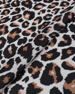 Купить Ткань джерси цвета мультиколор с узором животный принт Трикотаж "Леопард" 190г арт. ТБФ-17-1-23432.001 оптом в Караганде