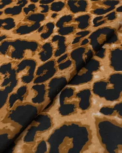 Купить Ткань джерси цвета мультиколор с узором животный принт Трикотаж "Леопард" 190г арт. ТБФ-18-1-23433.001 оптом в Караганде