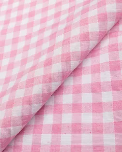 Купить Ткань рубашечные оттенок розовый Рубашечная клетка 0,5см арт. РБМ-10-9-22433.009 оптом в Караганде
