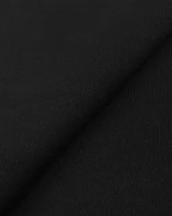 Купить Ткань трикотаж черного цвета Футер 3-х нитка с начёсом 340г арт. ТФ-35-33-23444.033 оптом в Череповце