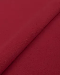 Купить Ткань для горнолыжной одежды цвет красный Флис однотонный 410г арт. ФЛД-3-6-23447.006 оптом в Караганде