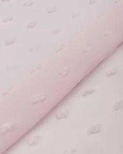 Купить Ткань Ткани для мусульманской одежды для намаза розового цвета из полиэстера Шифон жаккард "Мушка" 150г арт. БЛП-111-8-22750.008 оптом в Караганде