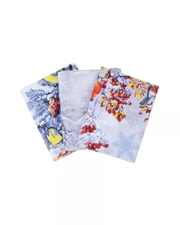 Набор полотенец из рогожки "Морозко" (3 шт.) арт. ПДК-212-1-ОТ00232.001 Набор полотенец из рогожки "Морозко" (3 шт.) арт. ПДК-212-1-ОТ00232.001