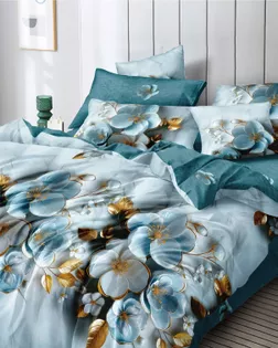 Поплин наб. ш.220см, пл.110+/-5гр/м2, рис.F-81004  А+В арт. ПК-2573-1-Б00239.268