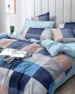 Поплин наб. ш.220см, пл.110+/-5гр/м2, рис.F-81024  А+В арт. ПК-2583-1-Б00239.278