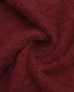 Искусственный мех на трикотажной основе Nord Style, бордового цвета арт. ГТ-9719-1-ГТ16-11707-1-5-1