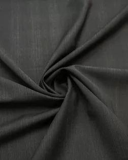 Шерстяная костюмная ткань в тончайшую полоску, цвет черно-серый арт. ГТ-8149-1-ГТ-17-10001-3-29-1
