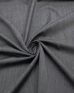 Шерстяная костюмная ткань в среднюю полоску, цвет бело-серый арт. ГТ-8153-1-ГТ-17-10005-3-29-1