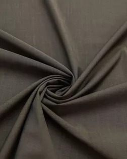 Шерстяная костюмная ткань меланжевая, цвет шоколадный арт. ГТ-8203-1-ГТ-17-10059-6-14-1
