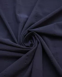 Шерстяная костюмная ткань с фактурной клеткой, цвет глубокий синий арт. ГТ-8206-1-ГТ-17-10062-4-30-1