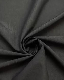 Шерстяная костюмная ткань в полоску, цвет графитово-серый арт. ГТ-8213-1-ГТ-17-10072-3-29-1