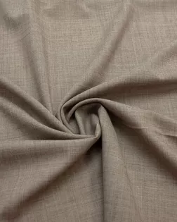 Двухсторонняя костюмная ткань меланжевая, цвет коричнево-бежевый арт. ГТ-8248-1-ГТ-17-10112-6-14-1