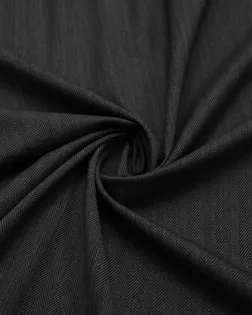 Двухсторонняя костюмная ткань в широкую елочку, цвет темно-серый арт. ГТ-8249-1-ГТ-17-10113-15-29-1