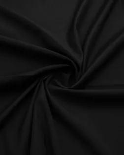 Двухсторонняя костюмная ткань однотонная, цвет угольно-черный арт. ГТ-8260-1-ГТ-17-10126-1-38-1
