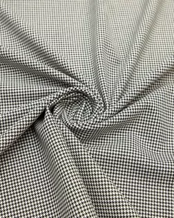 Купить Европейские ткани Двухсторонняя костюмная ткань в гусиную лапку , цвет черно-белый арт. ГТ-8404-1-ГТ-17-10318-5-37-1 оптом