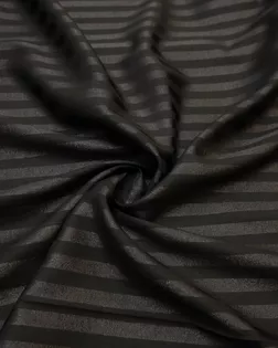 Купить Европейские ткани Костюмная ткань в блестящую полоску , цвет черный арт. ГТ-8405-1-ГТ-17-10319-3-38-1 оптом