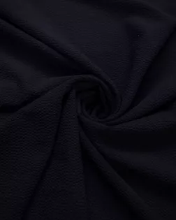 Купить Костюмные европейские Костюмно-плательная ткань с эффектом жатки, цвет темно-синий арт. ГТ-7059-1-ГТ-17-8881-1-30-1 оптом в Казахстане
