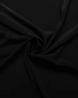 Купить Креп блузочно-плательный, цвет чёрный арт. ГТ-7466-1-ГТ-18-9366-1-38-1 оптом в Казахстане