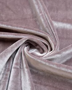 Купить Европейские ткани Бархат, цвет пыльно-лиловый арт. ГТ-6519-1-ГТ-2-8295-1-18-1 оптом