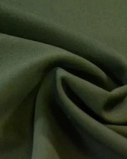 Ткань костюмная двухсторонняя, цвет: темно-зеленый цв.1470 арт. ГТ-180-1-ГТ0021124