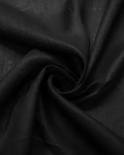 Купить Европейские ткани Рубашечно-плательный лен, цвет черный арт. ГТ-6885-1-ГТ-22-8707-1-38-1 оптом в Караганде