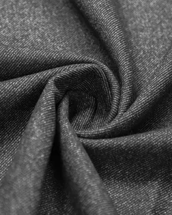 Купить Европейские ткани Двухслойная пальтовая ткань с диагональной полоской, цвет черно-серый арт. ГТ-6513-1-ГТ-26-8288-6-21-1 оптом