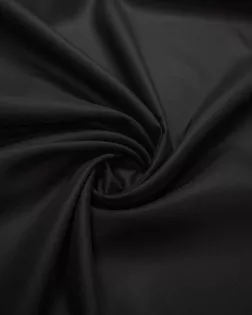 Купить Европейские ткани Двухслойная пальтовая ткань в диагональный рубчик, цвет черный арт. ГТ-6796-1-ГТ-26-8640-1-38-1 оптом