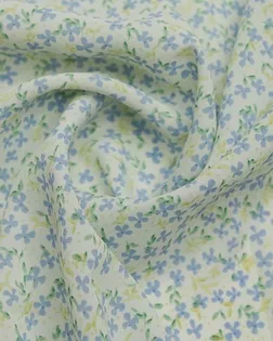 Принтованная плательная ткань, с рисунком "Мелкие разноцветные цветочки на белом" арт. ГТ-9490-1-ГТ28-11387-2-21-1 Принтованная плательная ткань, с рисунком "Мелкие разноцветные цветочки на белом" арт. ГТ-9490-1-ГТ28-11387-2-21-1