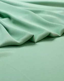 Купить Европейские ткани Плательная ткань "Кади" с атласным блеском, цвет светло-салатовый арт. ГТ-5803-1-ГТ-28-7567-1-27-1 оптом