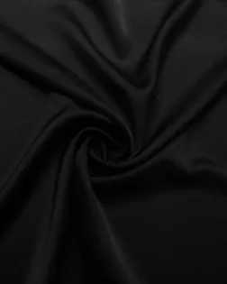Двухсторонняя плательная Кади,  черного цвета арт. ГТ-7482-1-ГТ-28-9378-1-38-1