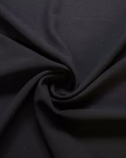 Плательная ткань с диагональным рубчиком, цвет черный арт. ГТ-7580-1-ГТ-28-9473-1-38-1