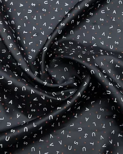 Принтованная подкладочная ткань, "Алфавит" арт. ГТ-9359-1-ГТ31-11258-2-21-1 Принтованная подкладочная ткань, "Алфавит" арт. ГТ-9359-1-ГТ31-11258-2-21-1