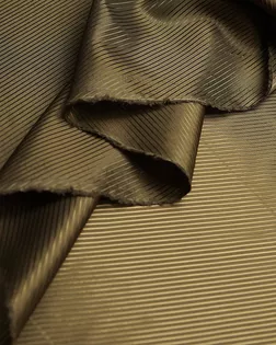 Купить Европейские ткани Ткань подкладочная жаккардовая коричневого цвета в диагональную полоску арт. ГТ-5362-1-ГТ-31-7052-3-14-1 оптом в Тамбове