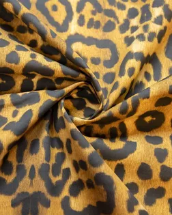 Купить Хлопок рубашечно-плательный с  рисунком "Леопард", в коричневых тонах арт. ГТ-7369-1-ГТ-38-9055-13-14-1 оптом в Тамбове