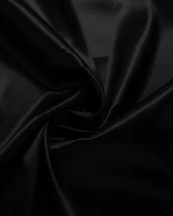 Купить Блузочно-плательный шелк атласный, цвет чёрный арт. ГТ-7421-1-ГТ-39-9224-1-38-1 оптом в Караганде