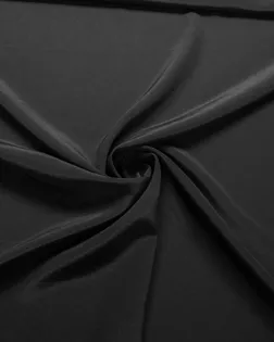 Купить Матовый шелк черного цвета арт. ГТ-7738-1-ГТ-39-9574-1-38-1 оптом в Казахстане